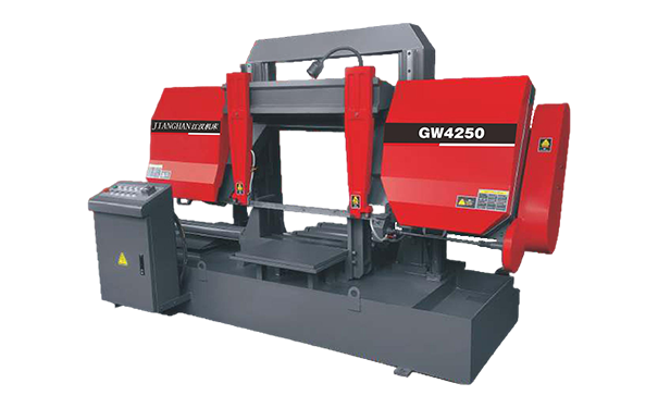 小榄镇GW4250双柱龙门卧式带锯床